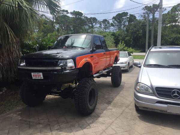 99 ranger mud truck - $4900 (FL)