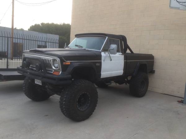 1974 Jeep J-20 rock crawler monster truck - $23000 (CA)