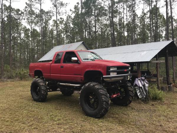  92 Chevy mud truck - $11000 (FL)
