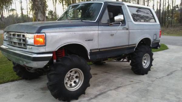  1990 Bronco Mud Truck - $5600 (FL)