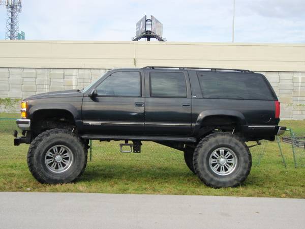 96 Suburban/F550 lifted monster 4X4 - $9000 (FL)