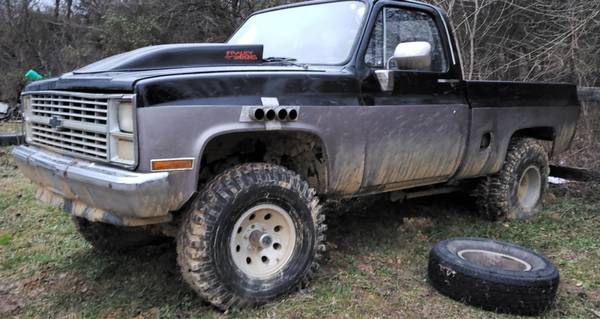 chevy mud truck