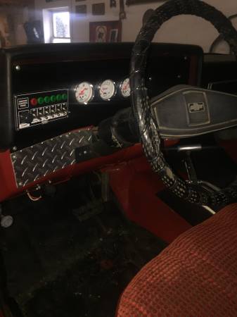 chevy mud truck interior