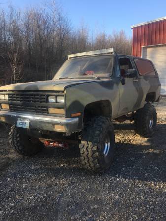 1986 CHEVY BLAZER MUD TRUCK - $6300 (MO)