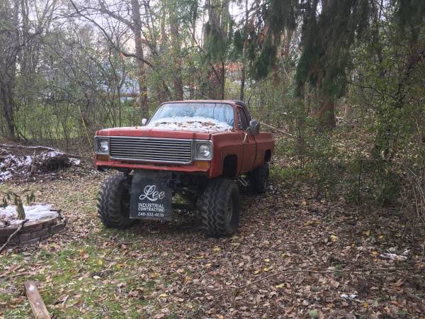 77chevy mud truck - $2300 (MI)